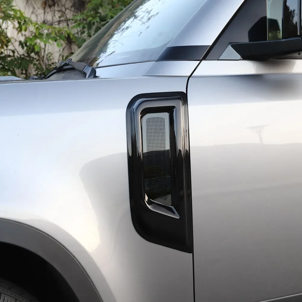 For Land Rover Defender 90 110 2020-2024 Car Leaf Board Air Intake Grille Insect Proof Grille Fender Screen Anti-Blocking Cover