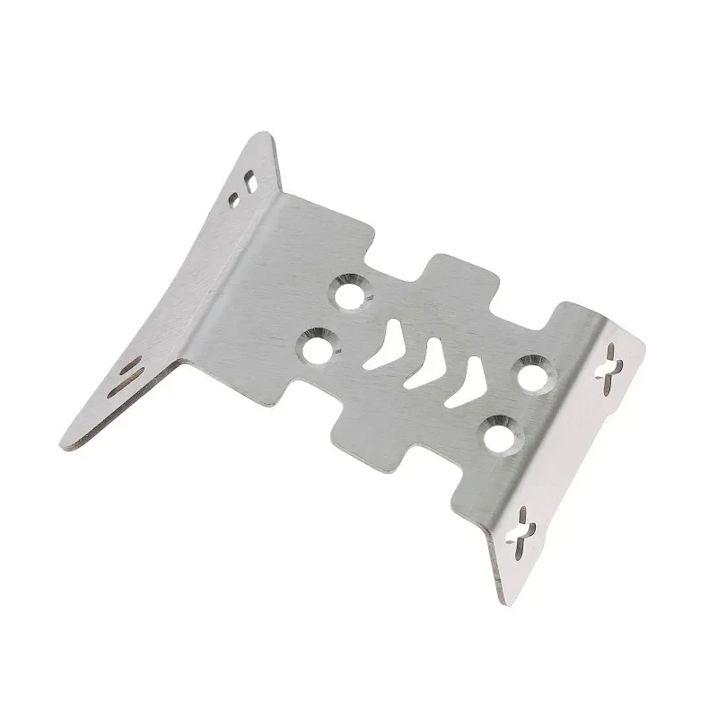 Stainless Steel Chassis Armor Guard Protection Protector Skid Plate for ARRMA 1/16 Quake Grom 1/16 Gorgon Grom Upgrade Parts