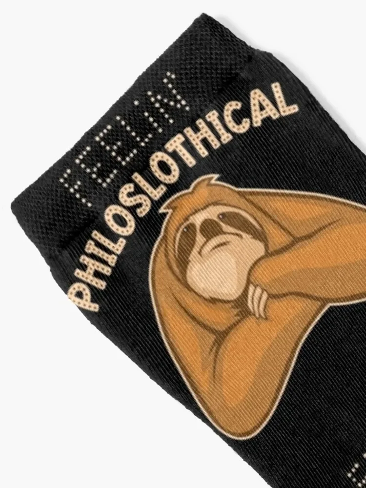 Feeling Philoslothical - thinking sloth Socks cool hockey Novelties Socks Women Men's