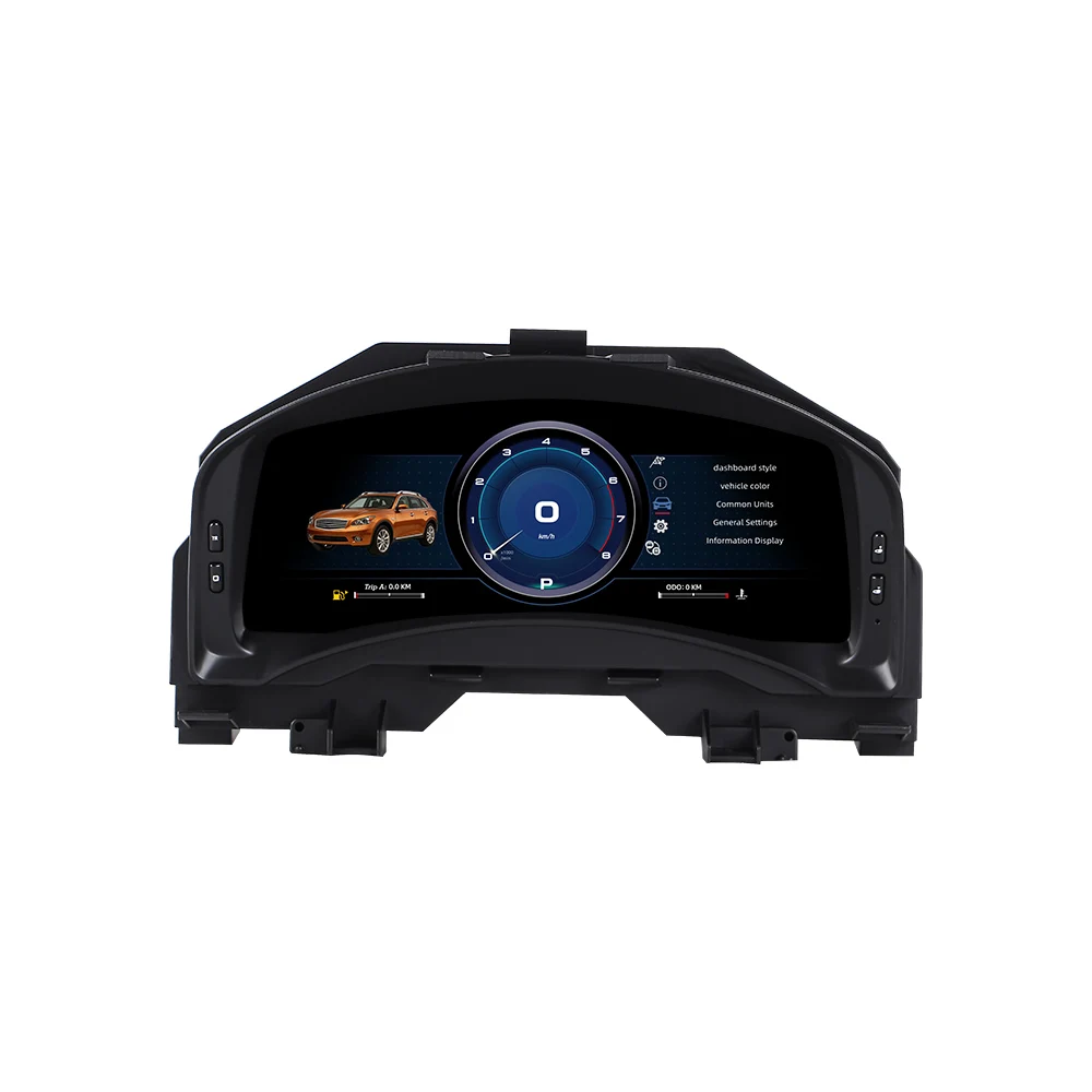 ZWNAV for Infiniti FX45 2003-2007 Car Upgrade Linux System Carplay Auto Speedometer Car Digital Cluster LCD Instrument Gauge