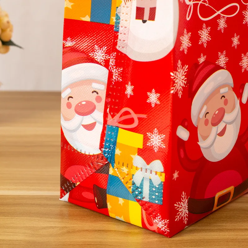 15PCS Christmas Gift Bags Candy Bags Christmas Gift Organisers Gift Wrapping Bags Children's Gifts Christmas Decoration