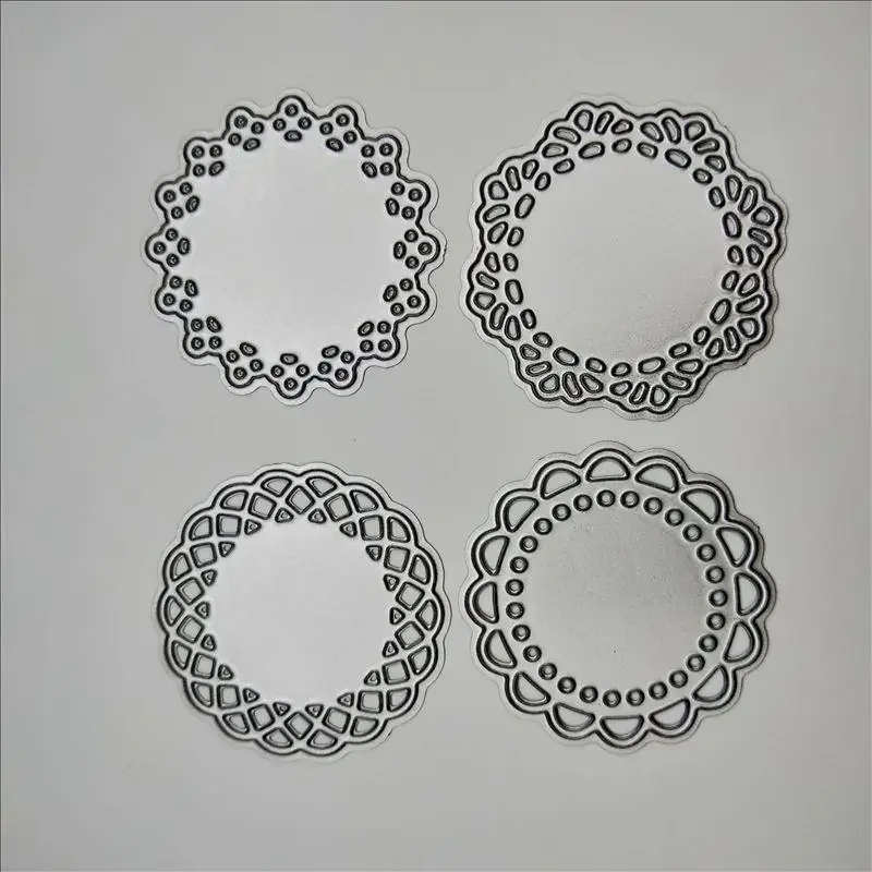 DIY Circle Oval Metal Cutting Dies Stencils Scrapbooking Stamping Die Cuts Paper Cards Craft