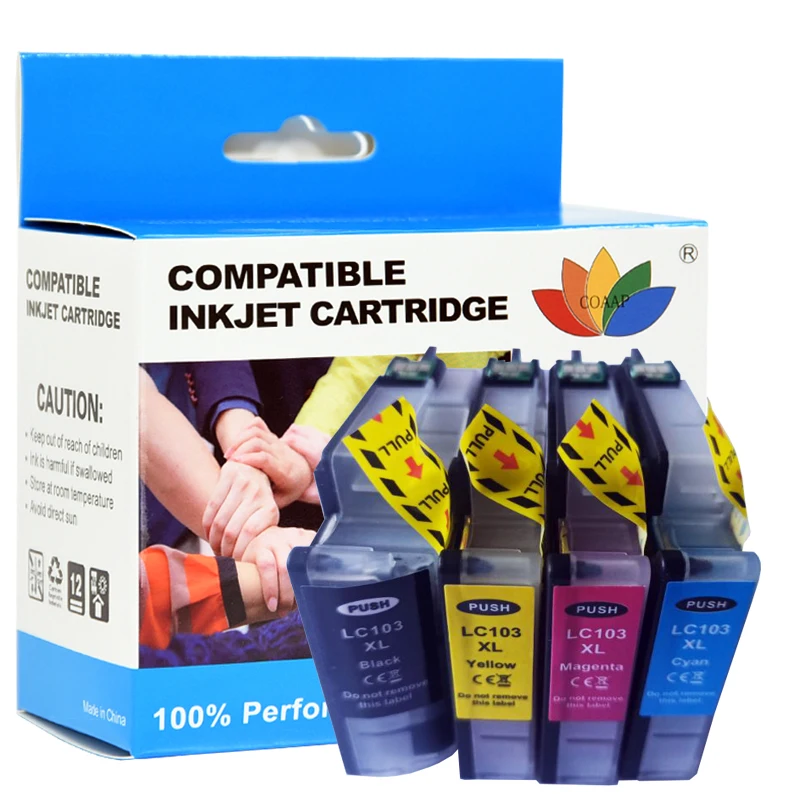 متوافق LC103 LC101 LC 103 LC-103 LC-101 XL خرطوشة حبر لأخيه MFC-J650DW J870DW J875DW J6720DW J6920DW J285DW J470DW