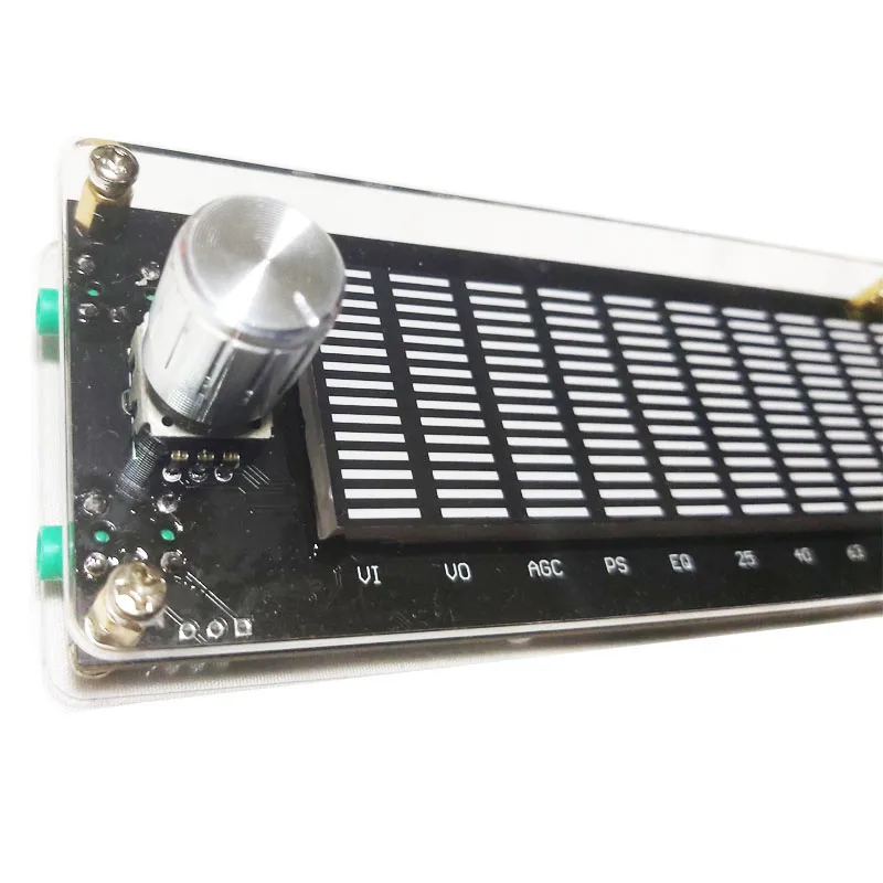 LED Music Spectrum Display Multimode DSP Equalizer Level Indicator Light Rhythm Analyzer VU Meter USB DC 12V Car POWER Amplifier