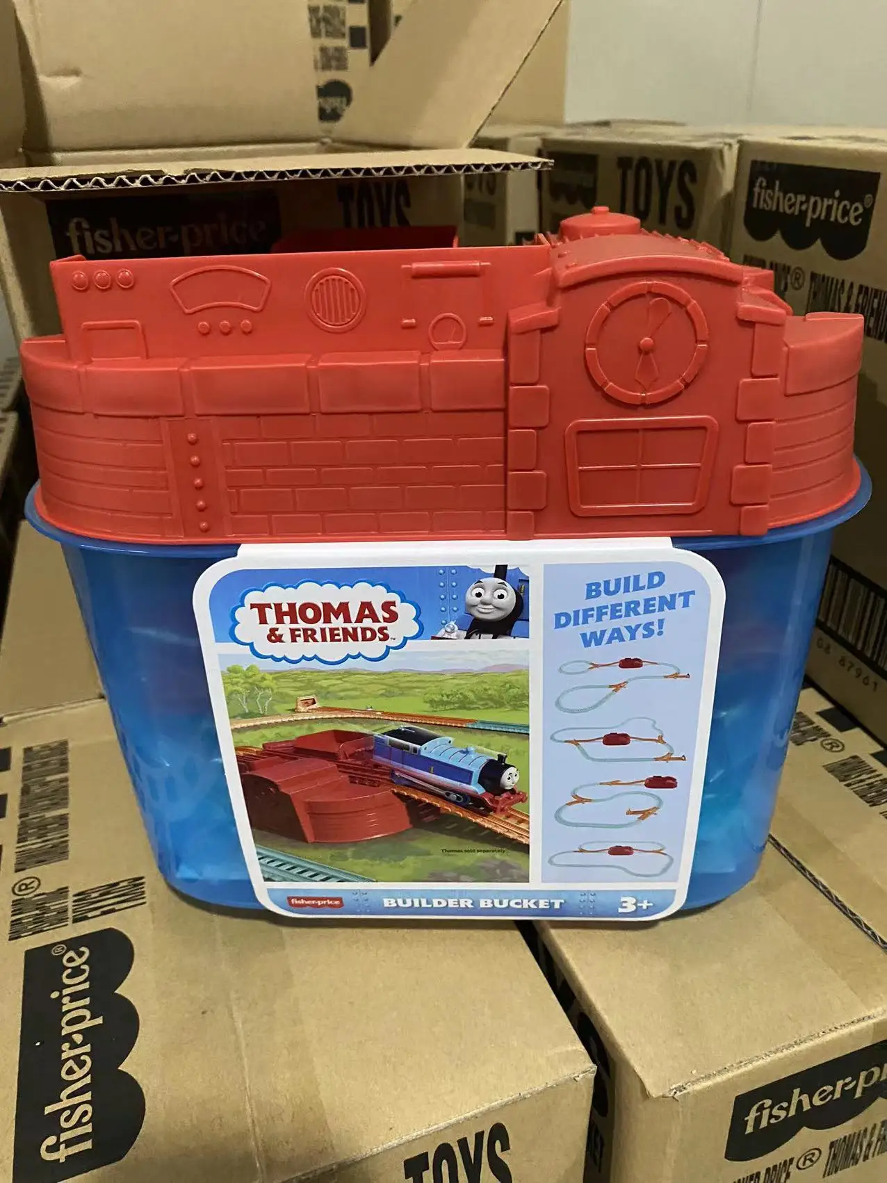 Original Thomas & Friends Trackmaster Train Track Children Toys for Boys Kids Builder Bucket Accessories Storage Birthday Gift