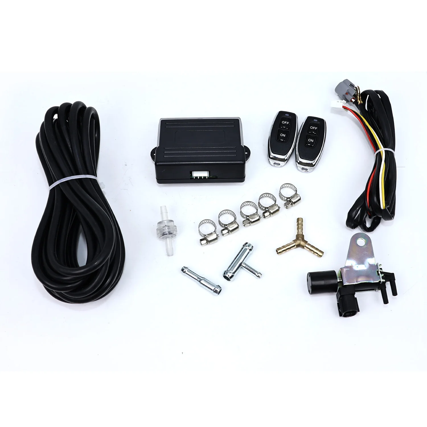 

Universal Exhaust Valve Vacuum Actuator with Wireless Remote Controller Kit Suitable for Car Vacuum Pump Exhaust Valve