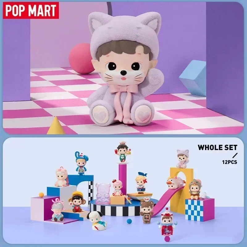 POP MART HACIPUPU Rolling Time Machine Serie Anime Figur Blind Box Mystery Spielzeug Puppe Nette Desktop Ornament Erraten Tasche