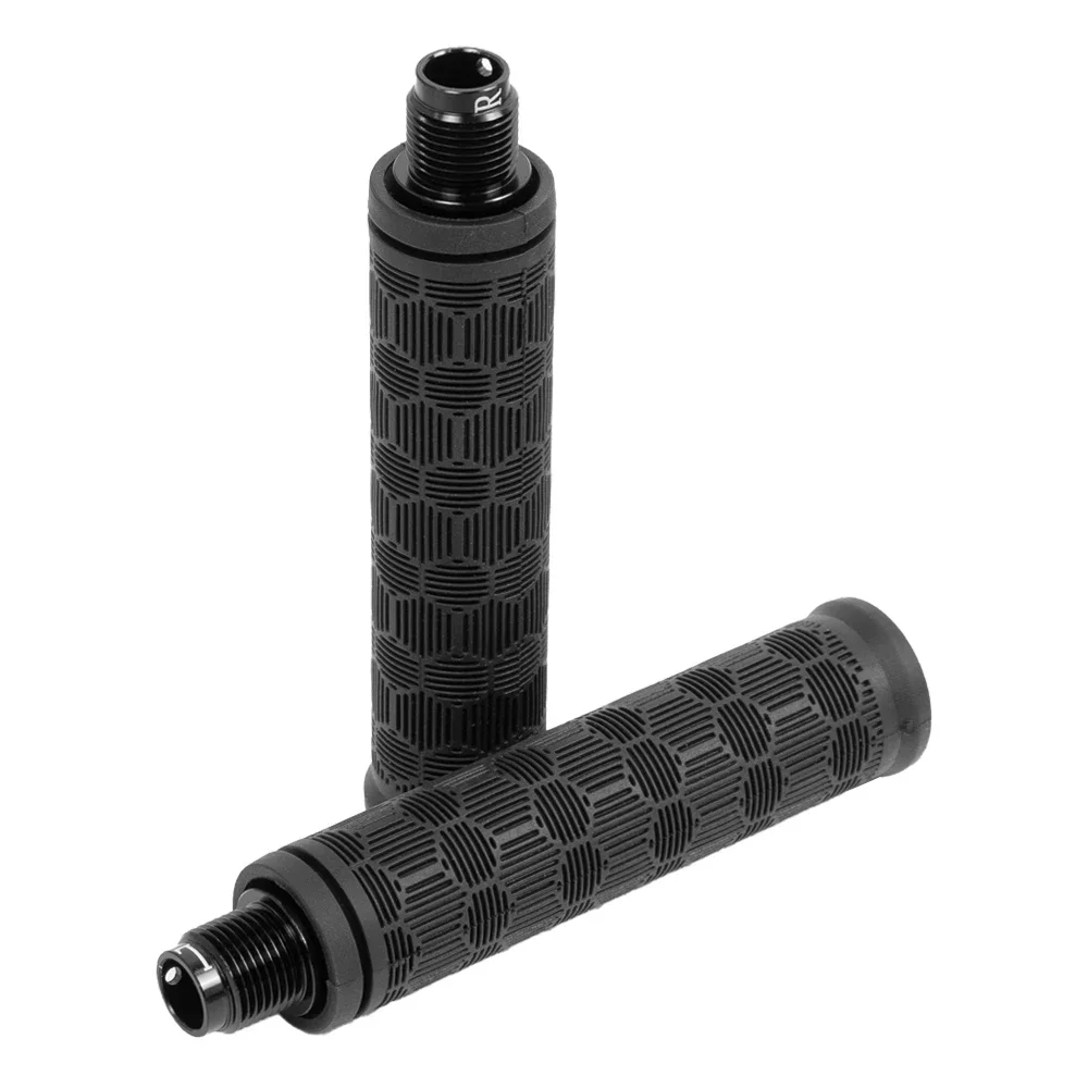 عدم الانزلاق المقود القبضات ل HX X7 X8 سكوتر كهربائي سكيت حامي غطاء الدراجات البخارية سبائك الألومنيوم المسمار سيليكون يغطي