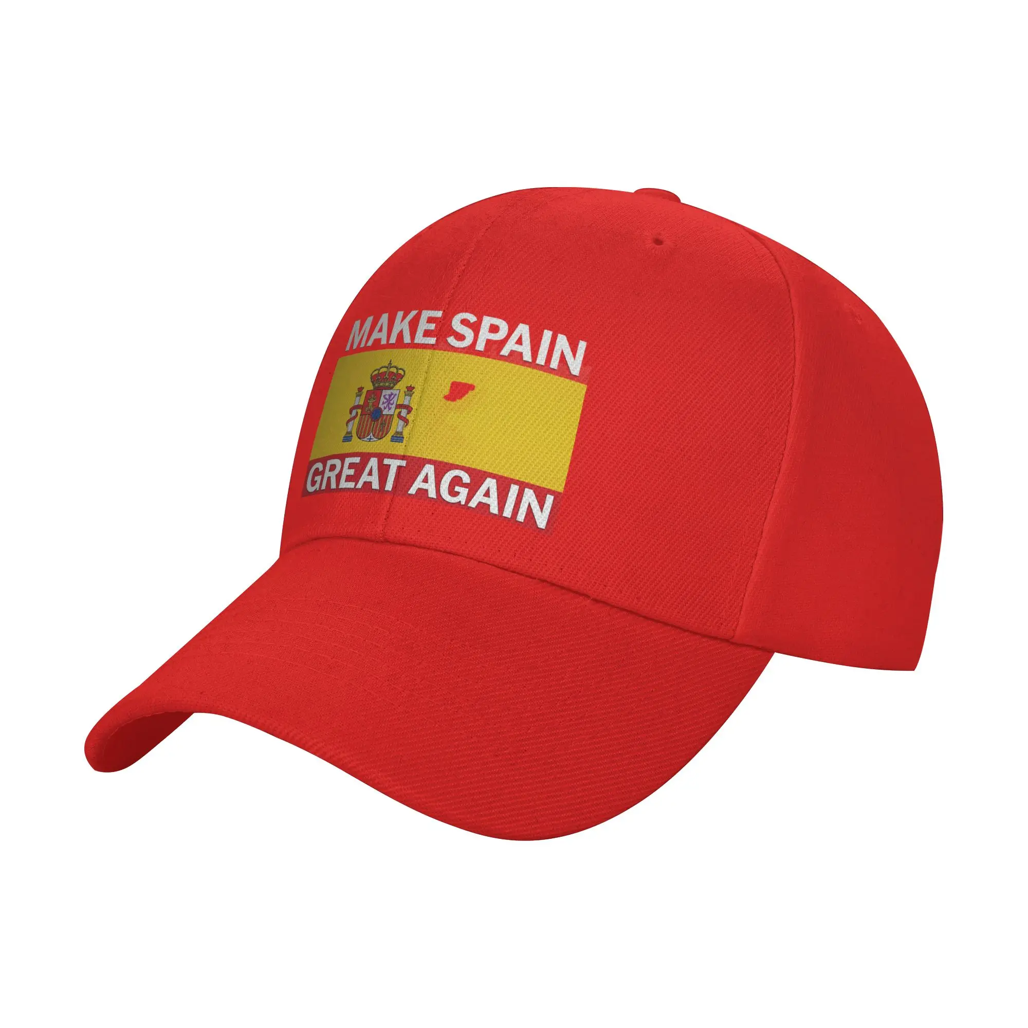 Espana Make Spain Great Again Baseball Cap  y2k Cute Trucker Hat Spring Unisex-Teens Outdoor Sport Snapback Cap