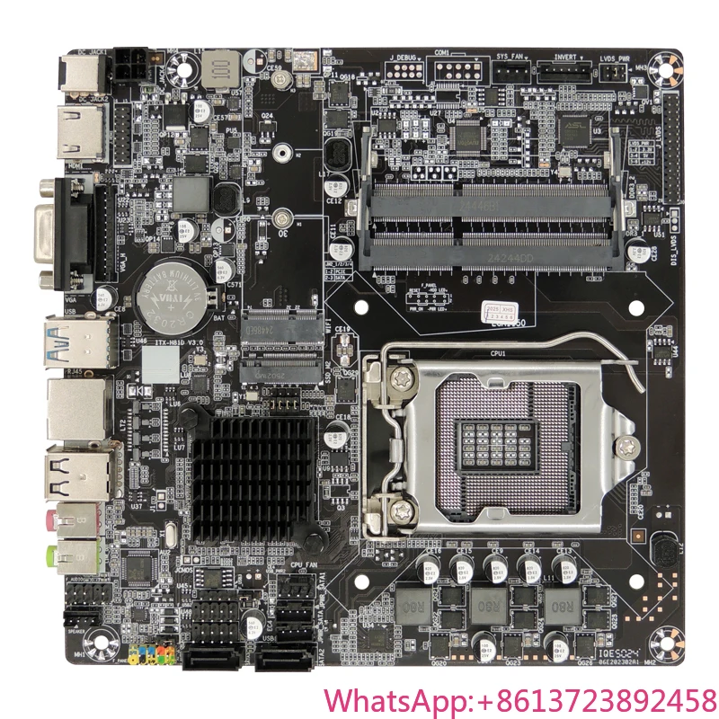 

H81 M2 Thin ITX motherboard 1150 pin HTPC mini host all-in-one computer industrial control motherboard