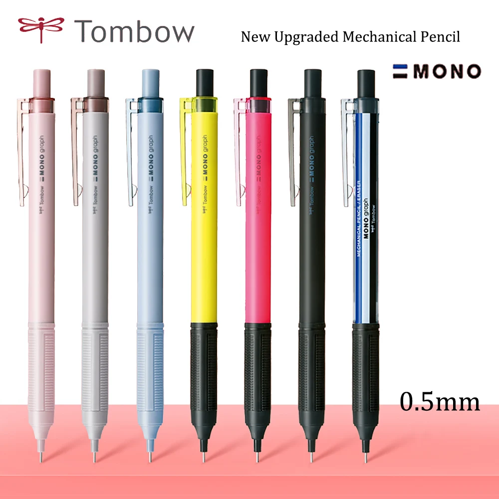 

Japan TOMBOW MONO Graph Mechanical Pencils High Density Comfortable Grip Writing No Noise 0.3/0.5mm Cute Stationery