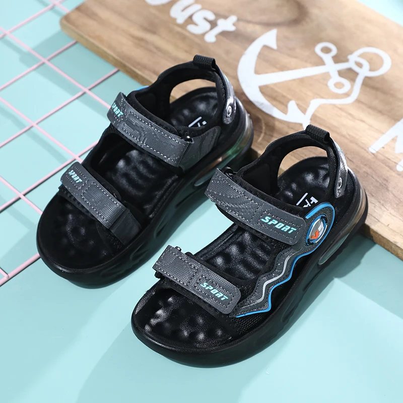 

Kids' Summer Sports Sandals 2025 Breathable Outdoor Children's Sandals for Boys Soft Bottom Big Kid's Causal Beach Sheos