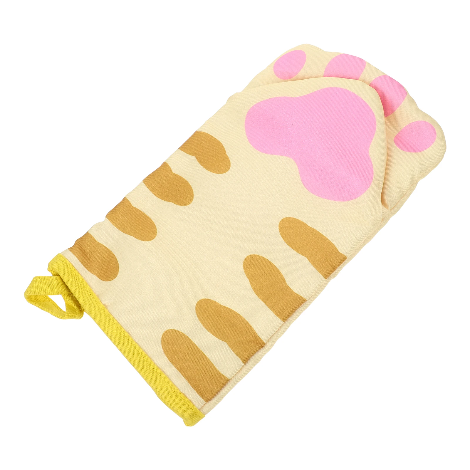 

Kitchen Oven Gloves Cooking Mitts Pizza Heat Insulation Bbq Polyester Resistant