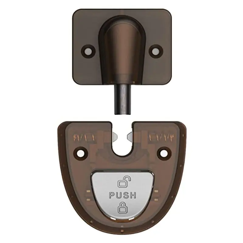 

Дверной стопор YLS, бесшумный напольный ограничитель для двери, держатель двери для поддержания открытого положения, ветрозащитный механический дверной стопор для нижней части двери.