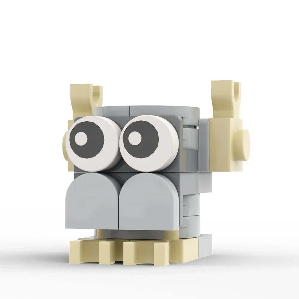 MOC Brickheadzs Building Blocks My Singingeds Monsters Model Chorus Set Idea Song Figures Bricks DIY Toy Children Birthday Gift