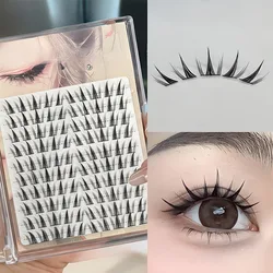 Sunflower DIY False Eyelashes Clusters Extensions Individual Lashes Cluster Natural Thick Segmented Eyelashes Bundles Wholesale