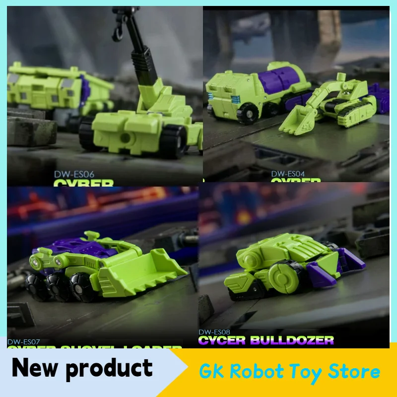 

[IN STOCK SOON] Sai Xing Hercules DWES07 Bulldozer DWES08 Forklift Mini Set Figure Model Collection Gift