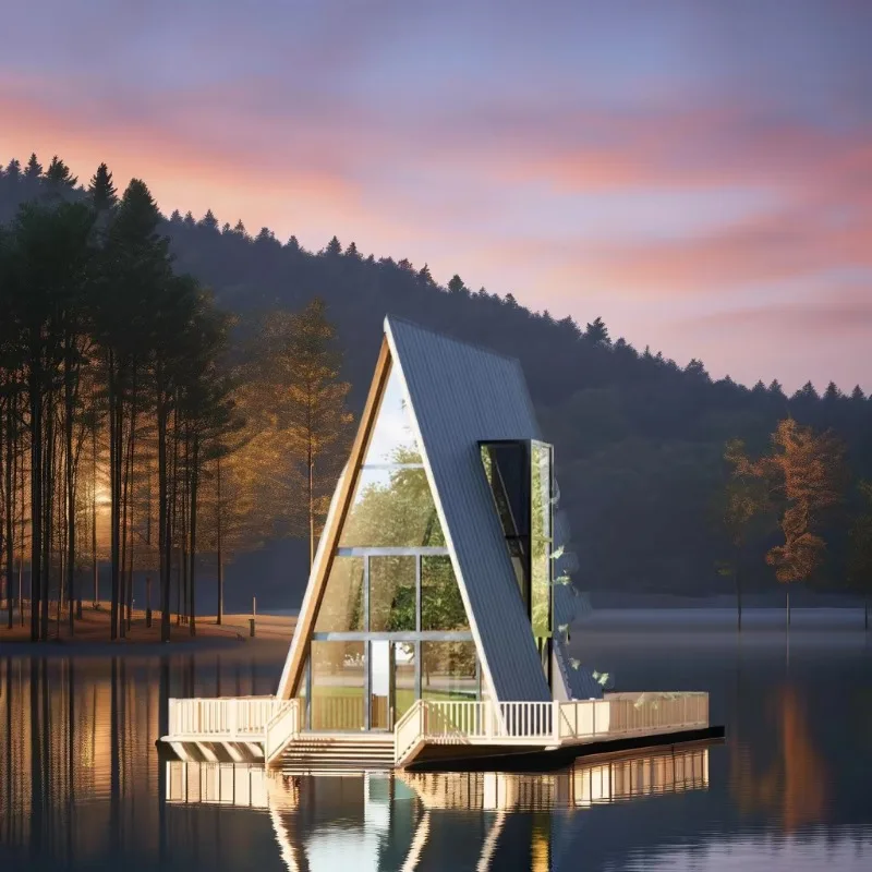 YG مصنع حاوية منزل جاهز المحمولة منزل صغير وحدات فيلا المنازل منزل صغير ضوء الصلب بيوت فيلا الجاهزة #5