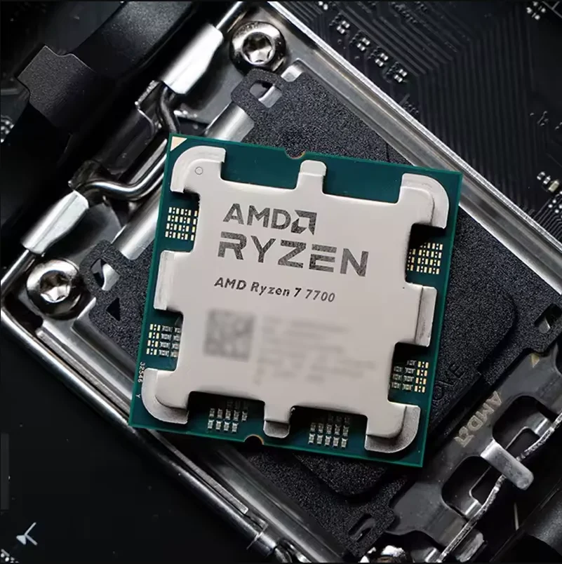 معالج AMD Ryzen 7 7700 بسرعة 5.3 جيجا هرتز، 8 النواة، 16 خيط، 40 ميجابايت، ذاكرة تخزين مؤقت للألعاب 5NM TDP 65 وات AM5، مقبس وحدة المعالجة المركزية للألعاب #6