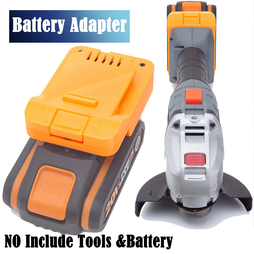 

Battery Adapter Converter for Worx 4pin 20V WA3561 Lithium to For Aldi Ferrex 20V Cordless Drill Tool Accessories(NO Battery )