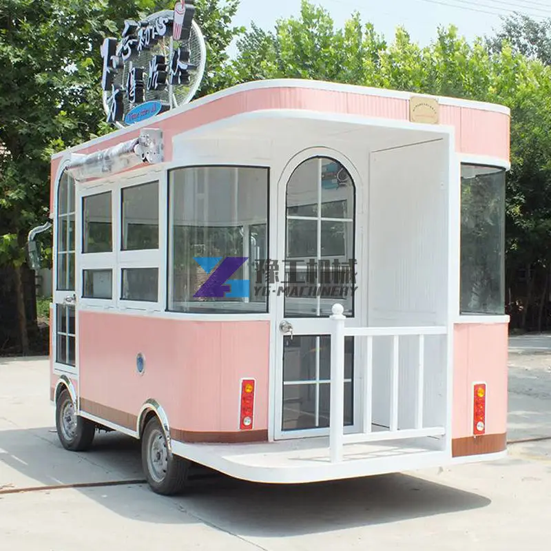 الولايات المتحدة أو اليورو القياسية في الهواء الطلق الشارع المطبخ المحمول سريع المعكرونة البيتزا شاحنة الغذاء أو مقطورة الغذاء مع الثلاجة الصين #1