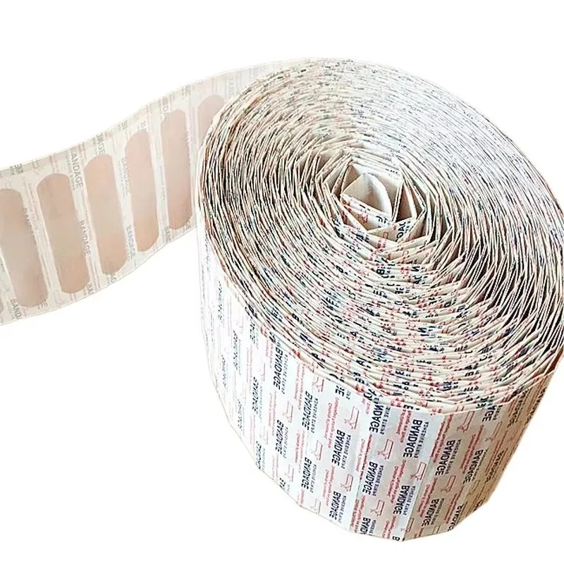 

50/100/200/300Pcs Band PE Waterproof Square Shaped Band Aid First Aid Accessories Wound Plaster Adhesive Bandages