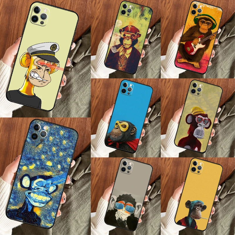 Чехол с забавной обезьянкой для Honor Magic 5 6 7 Pro, чехол для Honor 400 200 Lite 50 70 90 X9 X8a X8b X9a X9b X9c