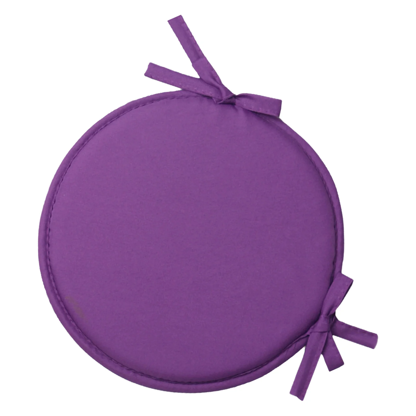 

1pc Round Seat Cushion: Soft Sponge Chair Cushions For Dining Chairs Home Office Non-Slip Pad For Sofa Bed Car Restaurant Use