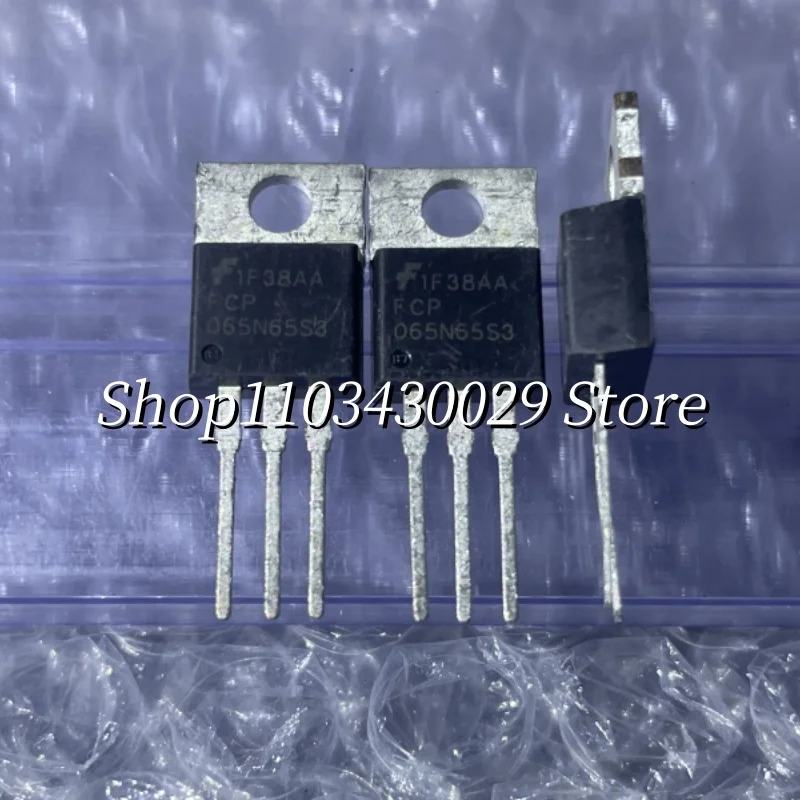 10Pcs New Original FCP067N65S3 TO-220 44A 650V N-Channel MOSFET Power Tube