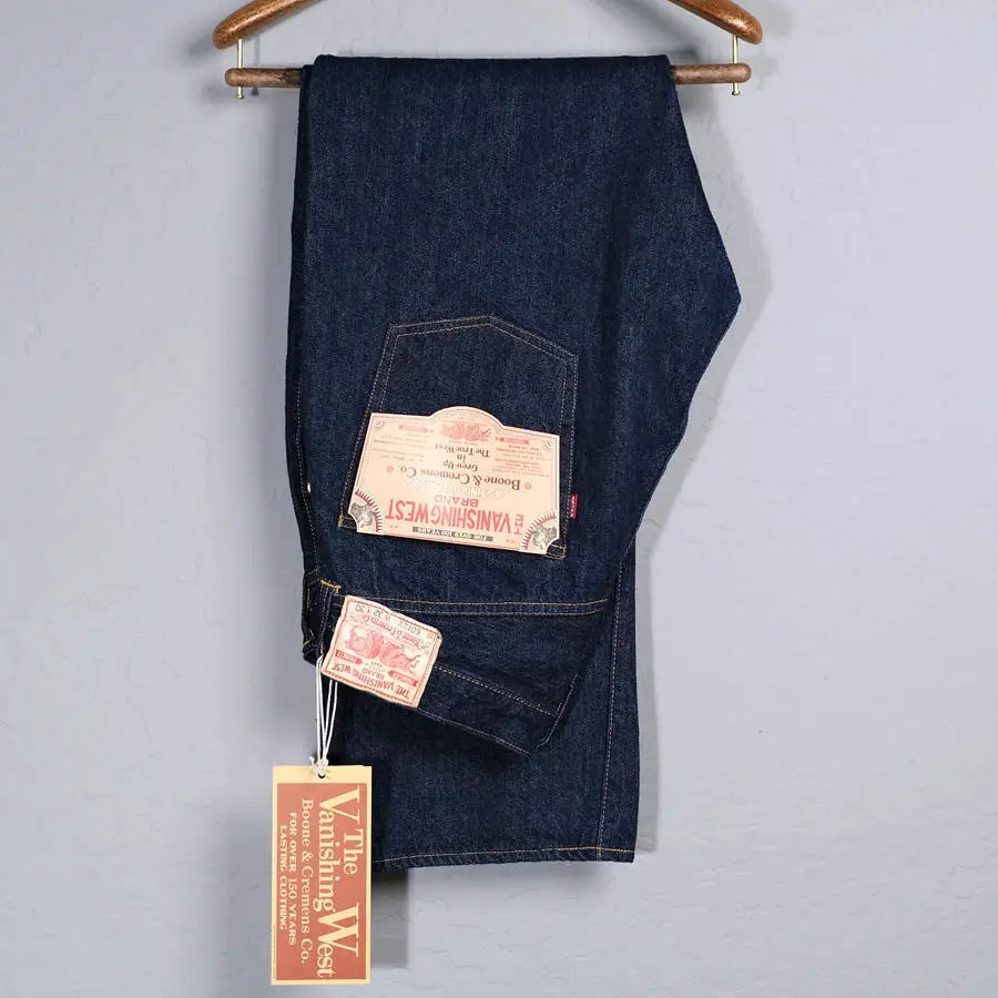 FREEWHEELERS 601XX 1951 14oz خمسة أكياس النيلي ريترو جينز