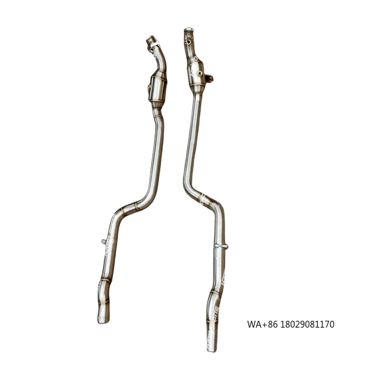 

Высокопроизводительный катализатор-даунпайп для Mercedes M157 CLS 63 W218 C218 2013-2017