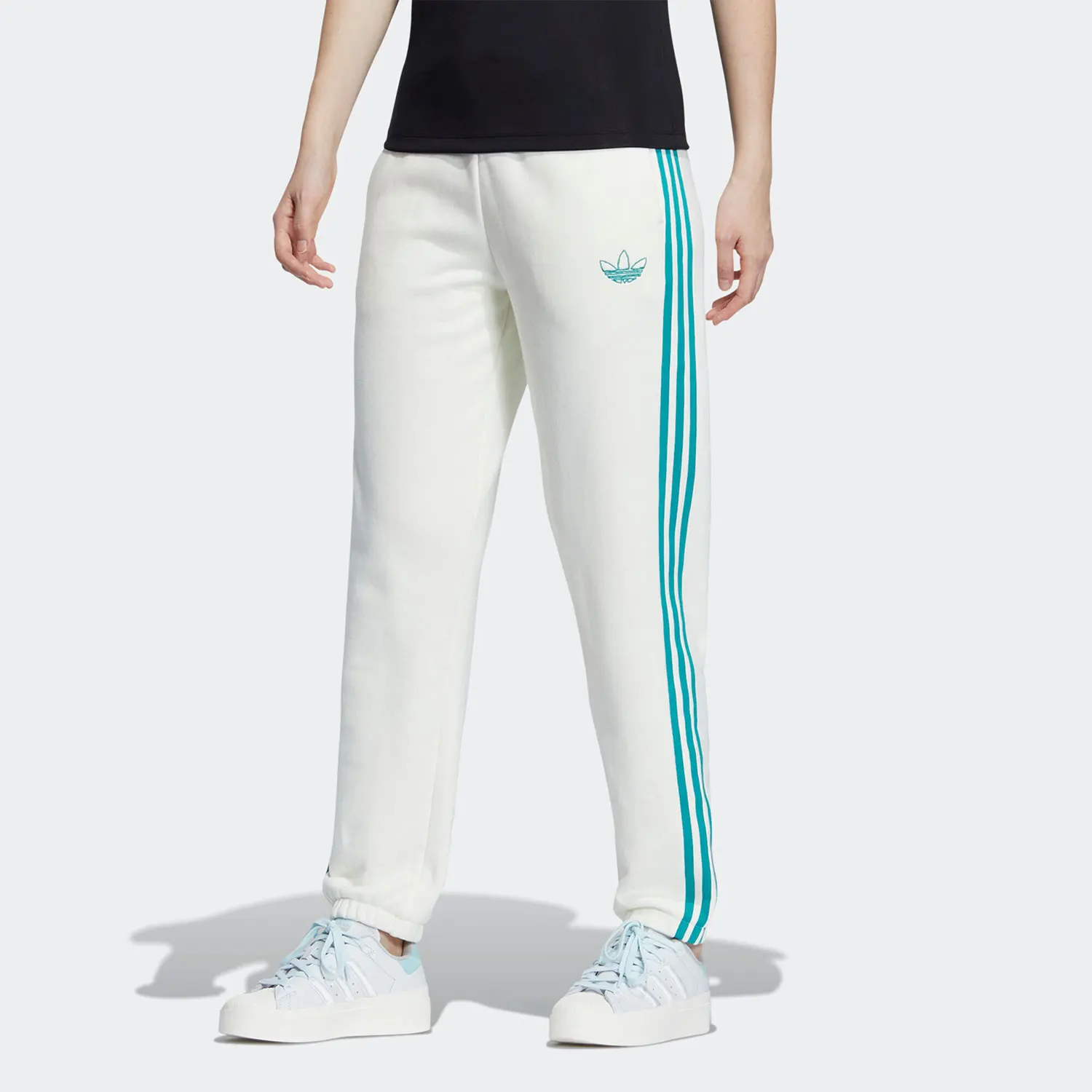 Adidas genuine Three-Leaf TRF KN PANT Women's Sports Trousers IC8124