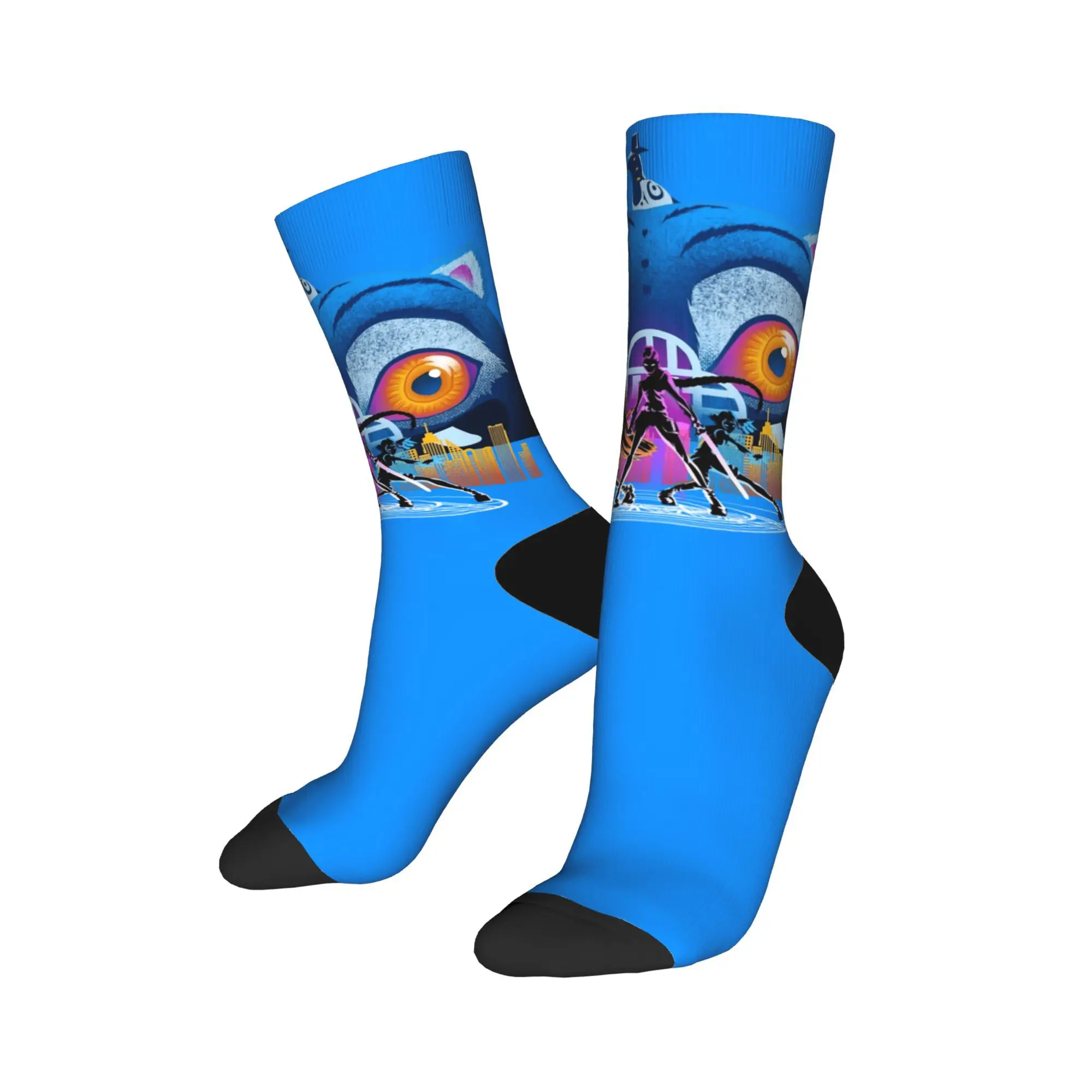 Kpop Demon Hunters Derpy And Huntrix Girls Socks Trendy Stockings Men Quality Climbing Socks Winter Printed Anti Slip Socks
