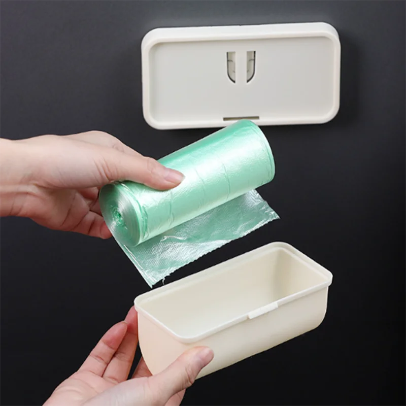 Garbage Bag Storage Box Storage Containers Kitchen Plastic Bag Container Garbage Bags Organizer Kitchen Garbage Bag Dispenser