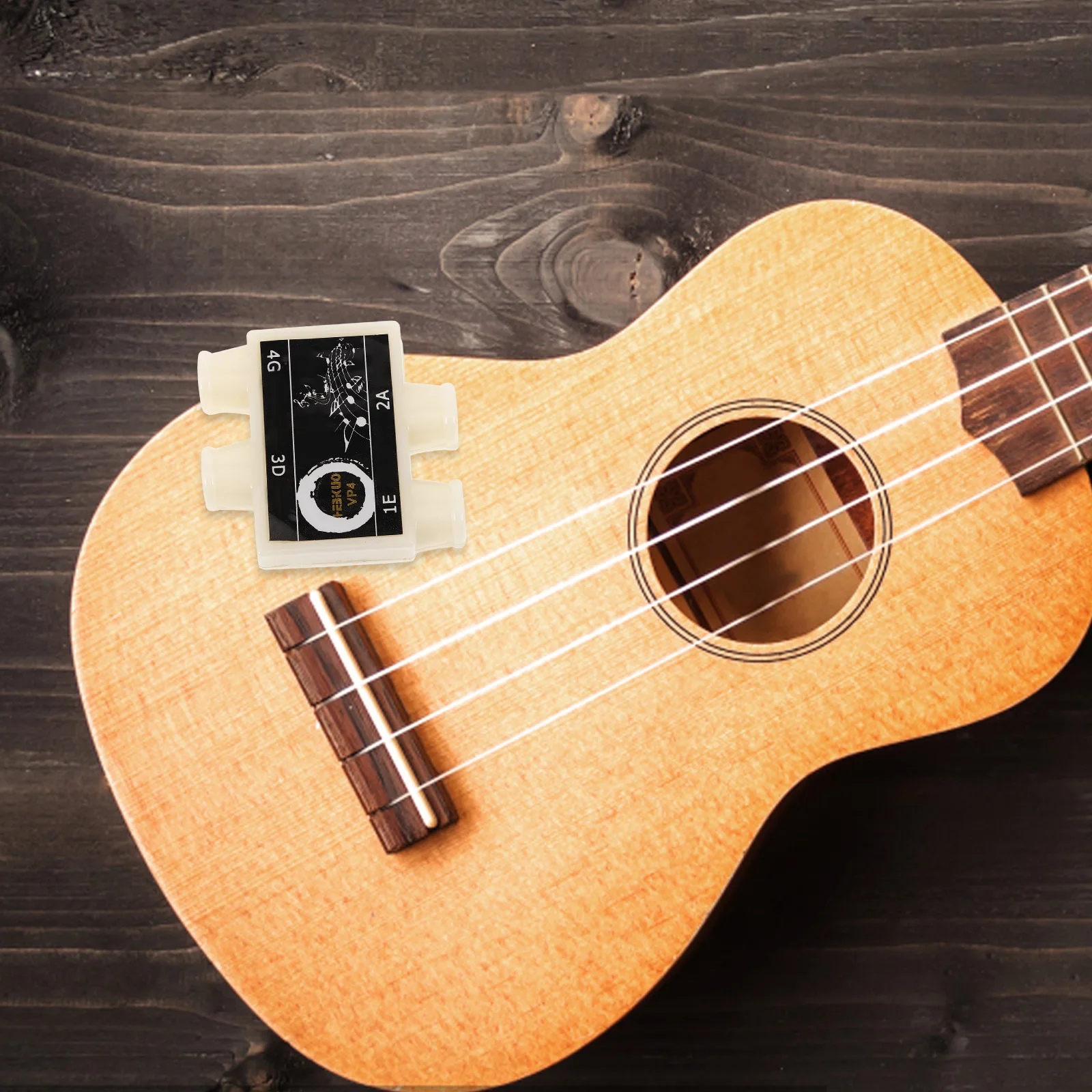 

Tuning Pipe for Guitar Ukulele White Four Hole Accurate Pitch Pipe Easy Use for Beginners Professionals Musical Instrument