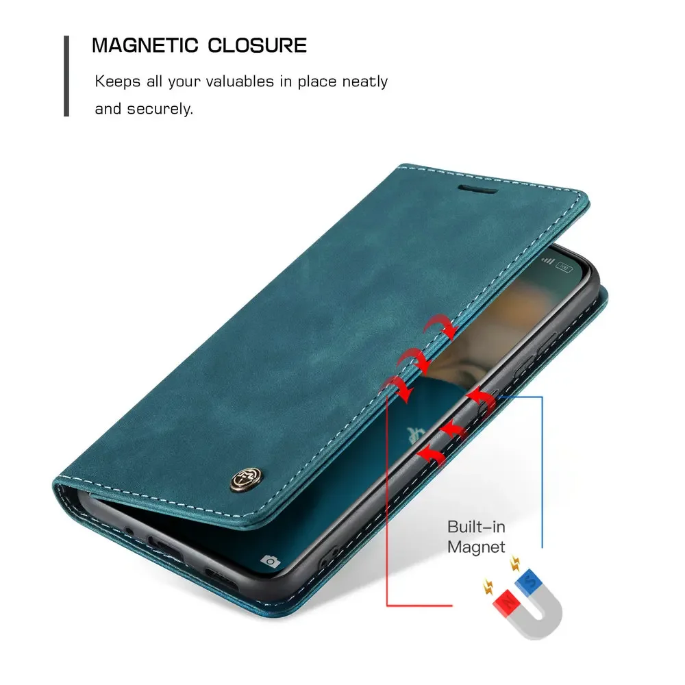 Mi 12T 12 Lite 13 Pro 5G Luxury Case Poco X5 Leather Magnet Book Funda for Xiaomi Redmi Note 12 Pro 12c Mi 12X T 360 Flip Cover