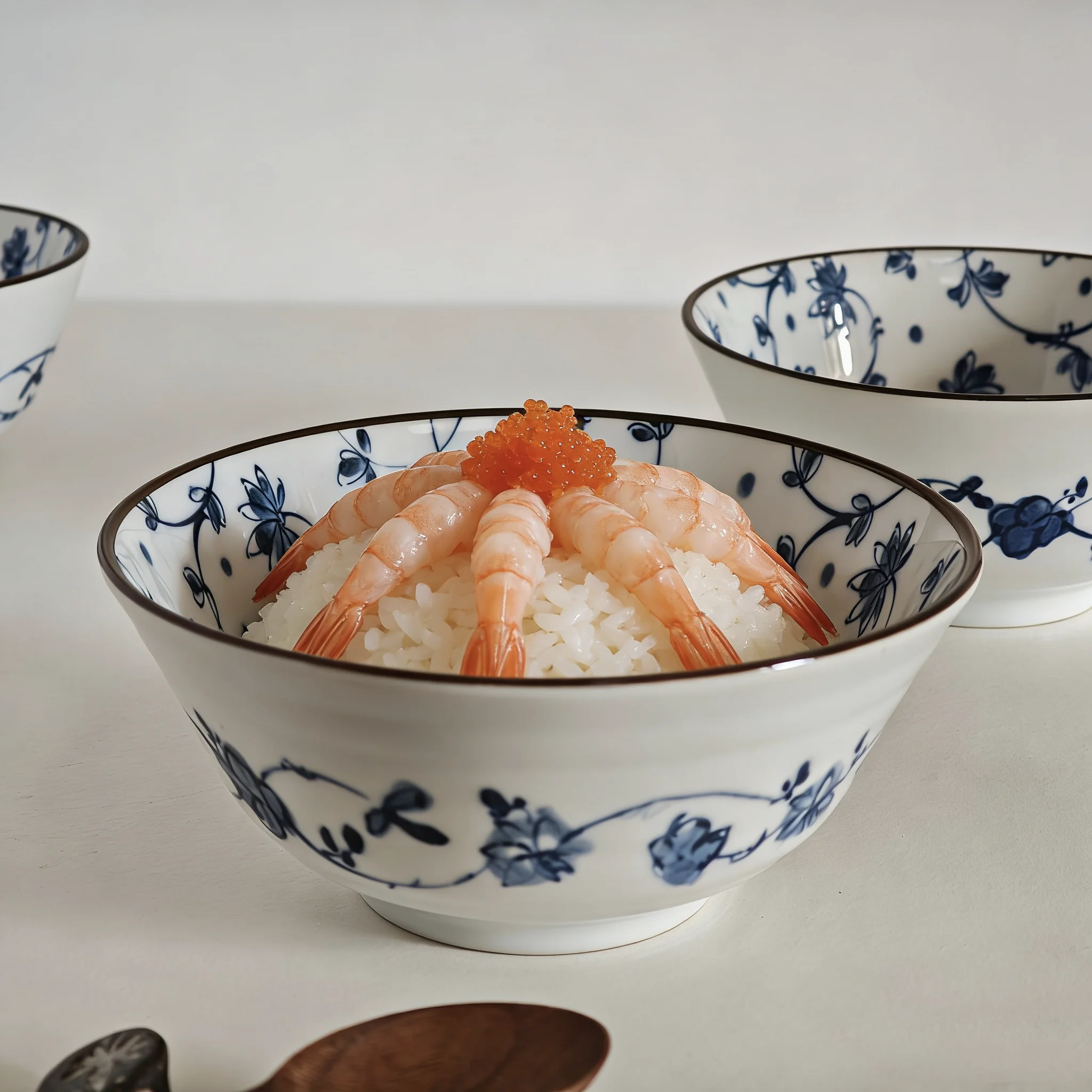 

Nordic Home Ceramic Bowl Underglaze Color Porcelain Ancient Kiln Burned Japanese Style round Shape Microwavable Dishwasher Safe