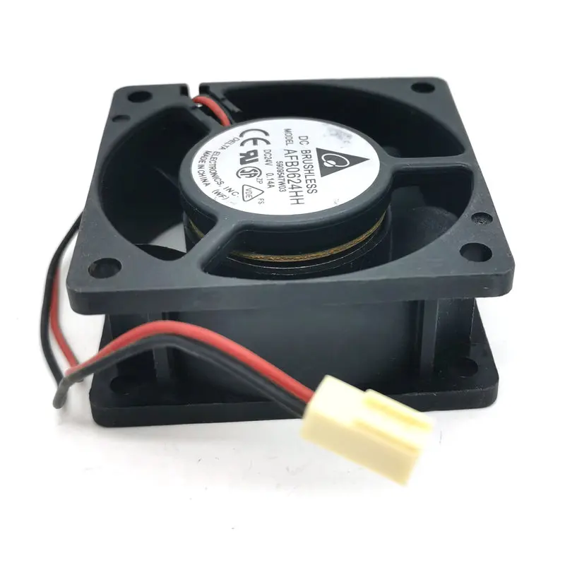 

6cm 6025 24V AFB0624H Cooling fan 60*60*25MM 2wire