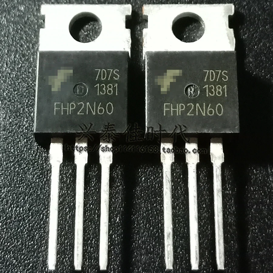 

Оригинал 2 шт./FHP2N60 2A600V TO-220