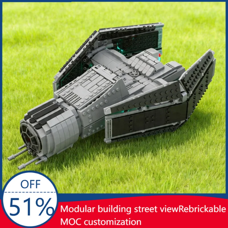 

993 Pcs MOC Assault Bomber Model Display DIY Customize Building Block Technology Assembly Creative Type Toy Kid Birthday Gifts