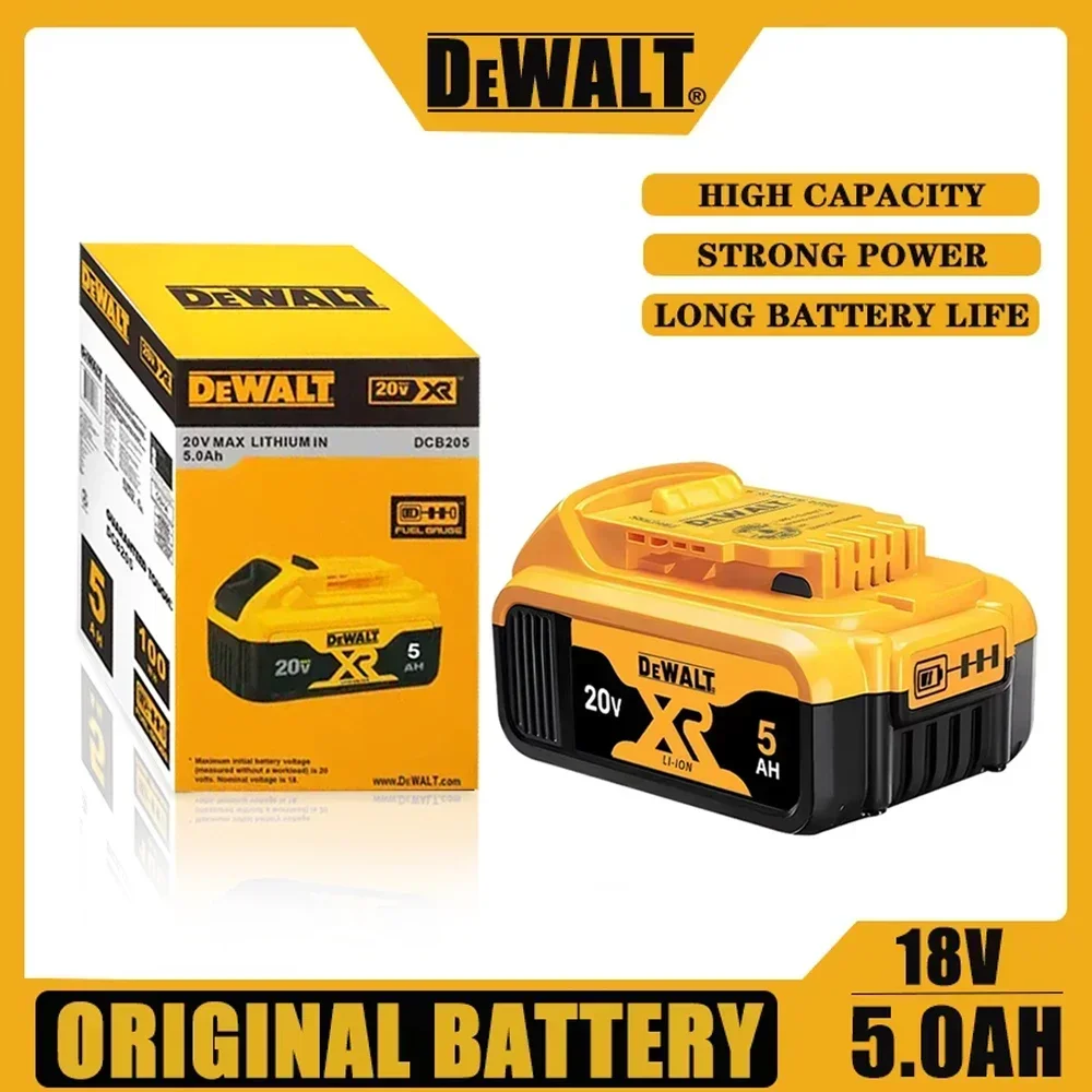 

Original DeWalt 6Ah/5Ah/2Ah 20V battery replaceable DCD887 DCD805 DCF860 Dcd796 DCG406 DCF880 DCF512 DCD805 power tools batter