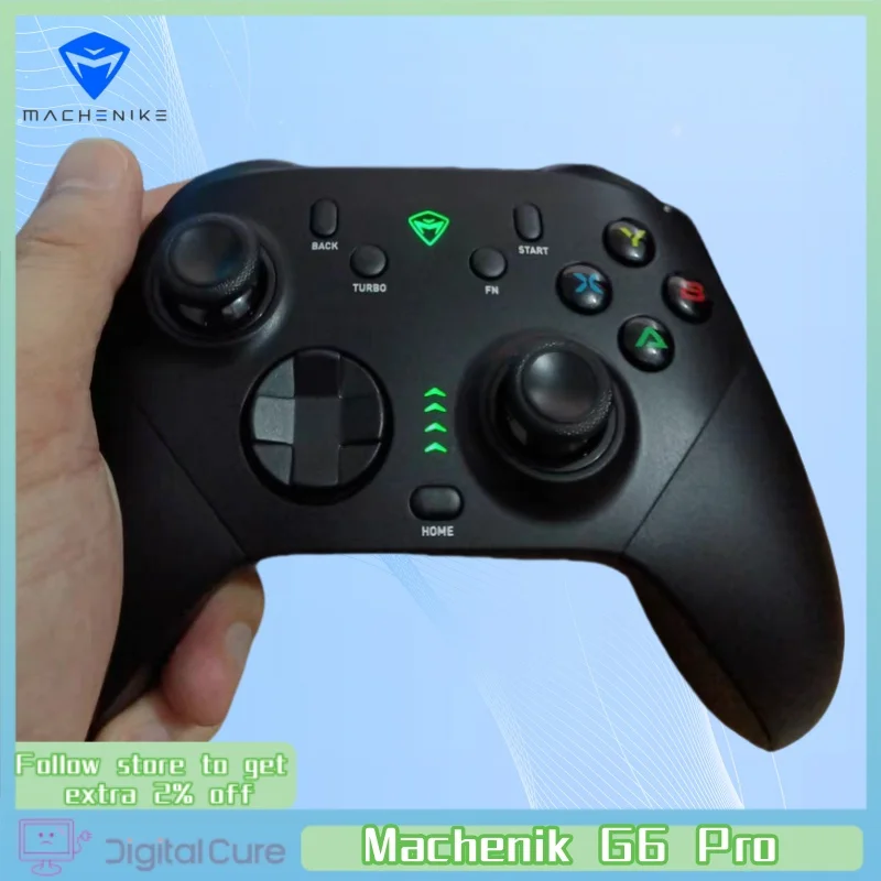 2024 Machenik G6 Pro Wireless Bluetooth 2.4g Gamepads Hall Rocker Six-Axis Game Controller Computer Ns Steam Black Myth Wukong