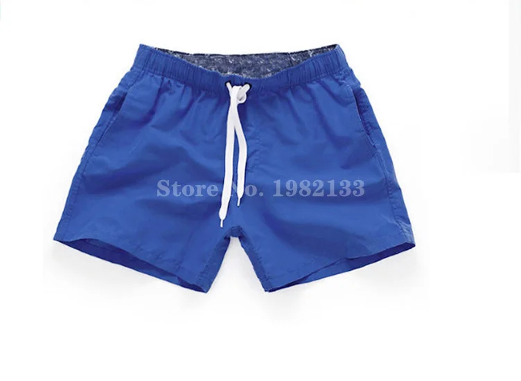 Fashion Summer Style Men Shorts Slim Solid Color Fitness Board Shorts Pants Beach Shorts Homme Breathable swimming trunks men