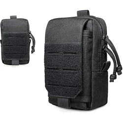 Tactical EDC Molle Pouch Outdoor  Waist Fanny Tool Pack Men 6.5" Phone Bag Purse Camping Gadget Bag Hunting Accessories