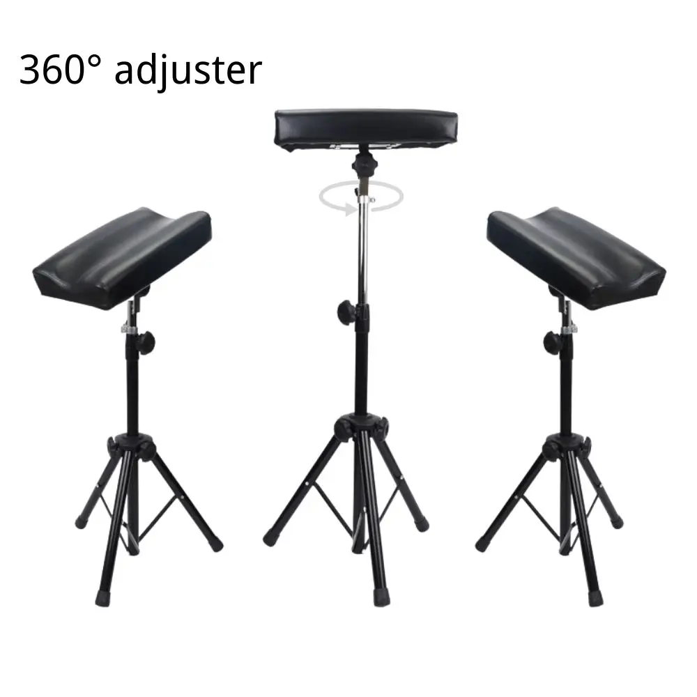 Tattoo Arm Leg Rest Stand Portable Fully Adjustable Chair For Professional Tattoo Studio Work Supply Bed Stool 55-66.8cm