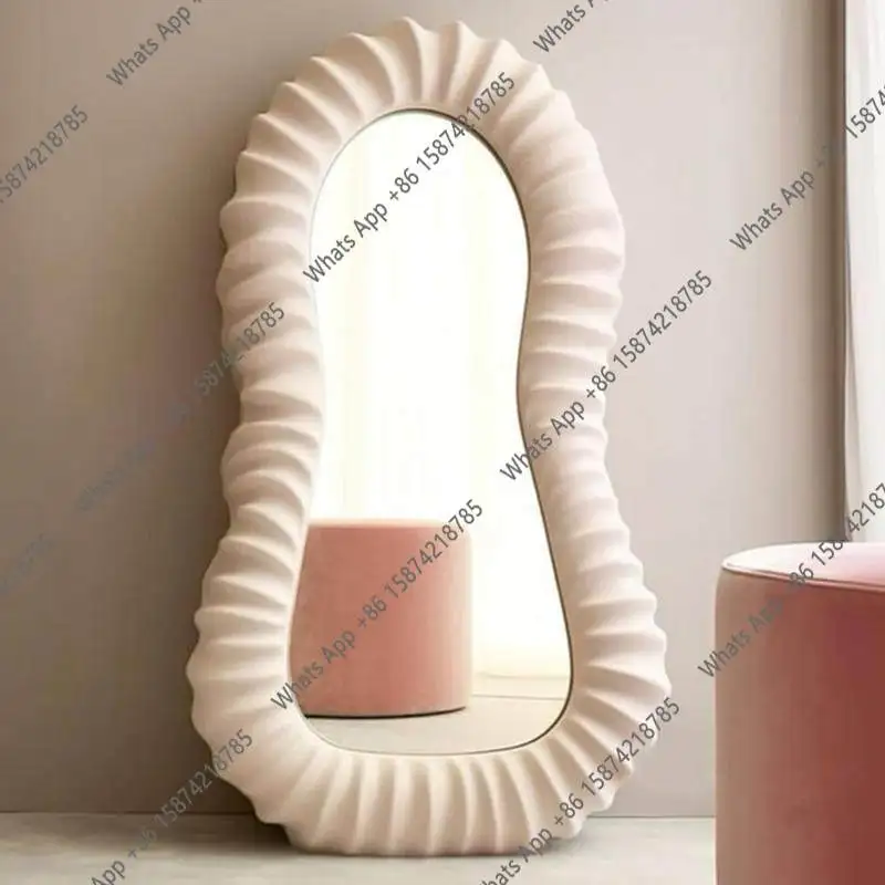 

Creative design mirror wall hanging irregular home full-length mirror American special-shaped creative art