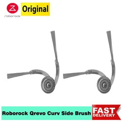 Original Roborock Side Brush Spare Parts for Roborock Qrevo Curv/Saros 10/10R/Z70 Vacuum Cleaner Replacement Arc edge Brushs