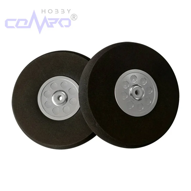 1 Pc CNC Landing Gear ล้ออลูมิเนียม Hub EVA โฟมล้อฟองน้ํายางยางสําหรับ FIXED Wing RC เครื่องบินเครื่องบินเปลี่ยน