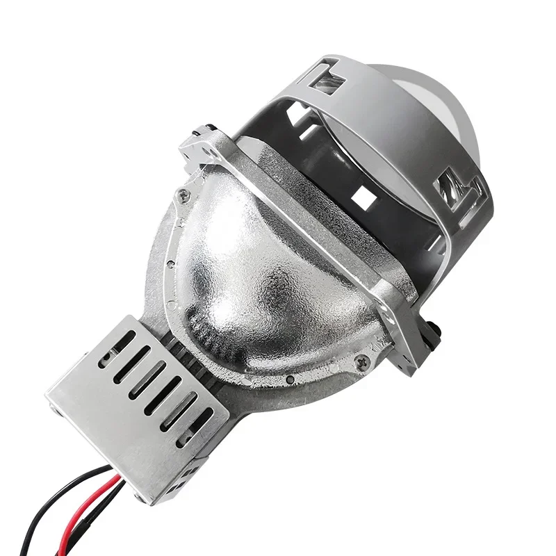 Car LED headlight 3-inch double lens double lamp cup 60W ultra-bright small sun laser type fisheye light universal