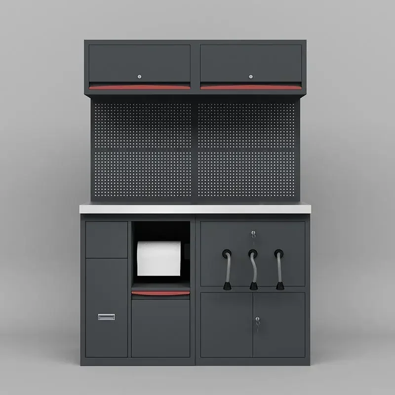 Mental or PC Handles Workbench Workshop Metal Tool Cabinet Sets with Master Chest Garage Steel Locker Flexible Customized